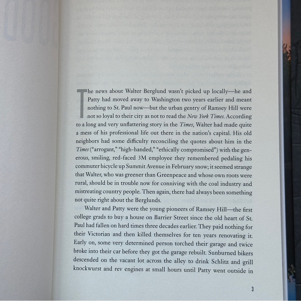 Freedom: A Novel by Jonathan Franzen | Contemporary Fiction | Hardcover Book - Picture 11 of 11